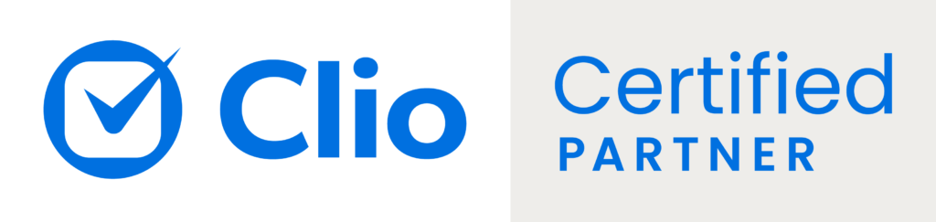 logo clio certified partner badge